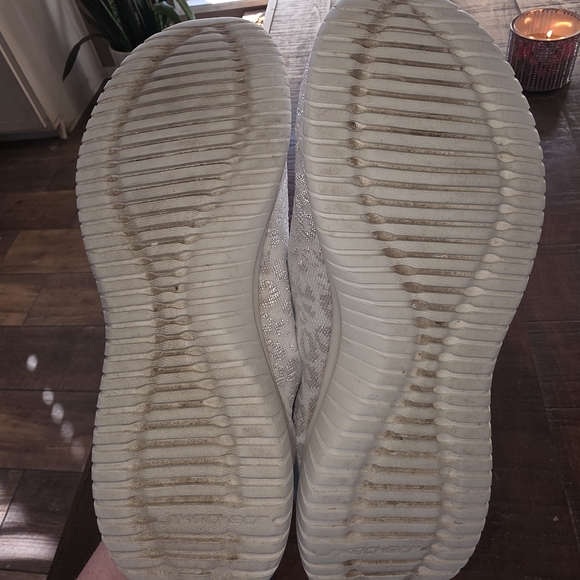 Women's White Slip-On Shoes - Picture 3 of 5